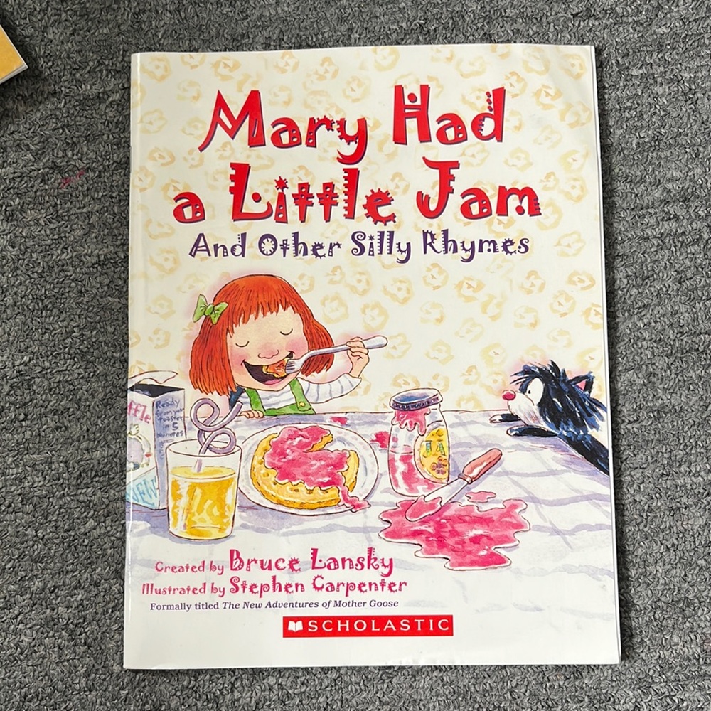 Mary had a little jam book
